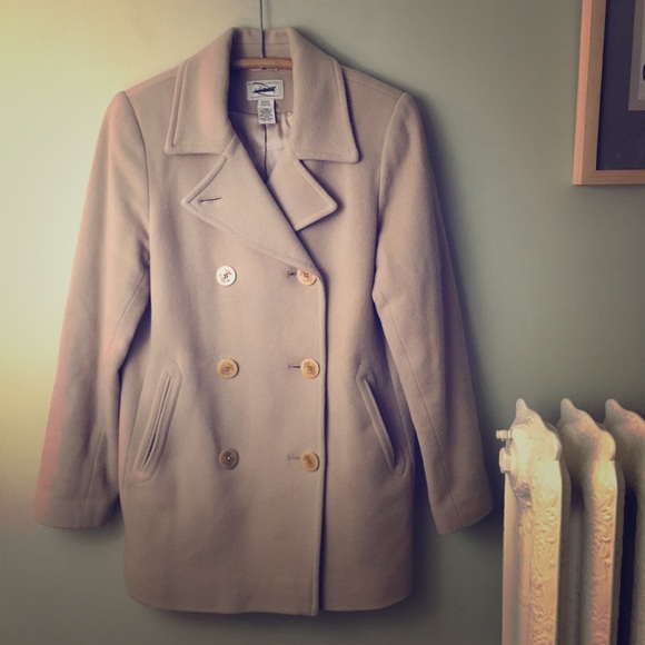 ll bean lambswool coat